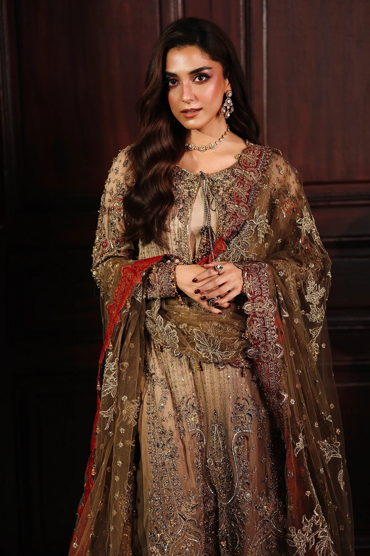 4-PC Charizma Unstitched Luxury Collection