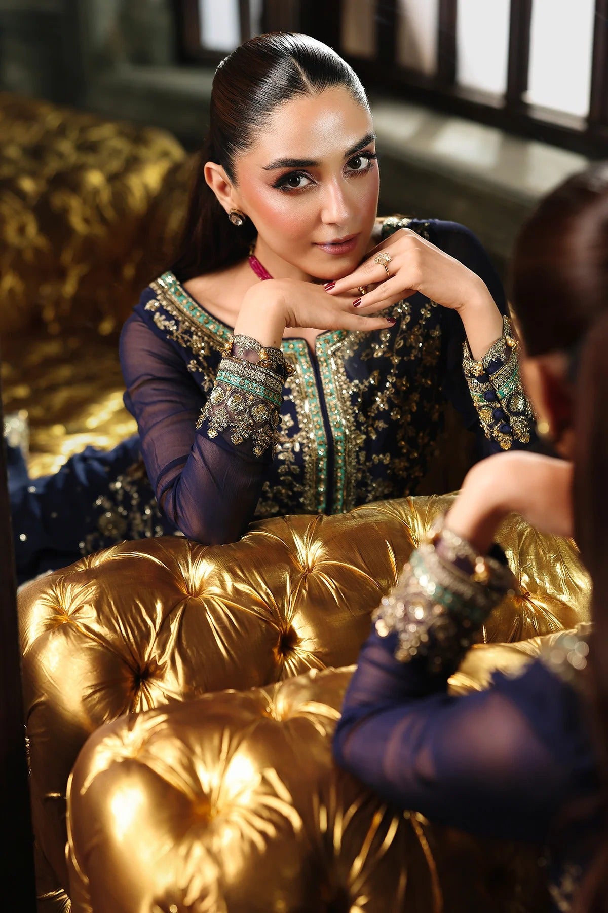 4-PC Charizma Unstitched Luxury Collection