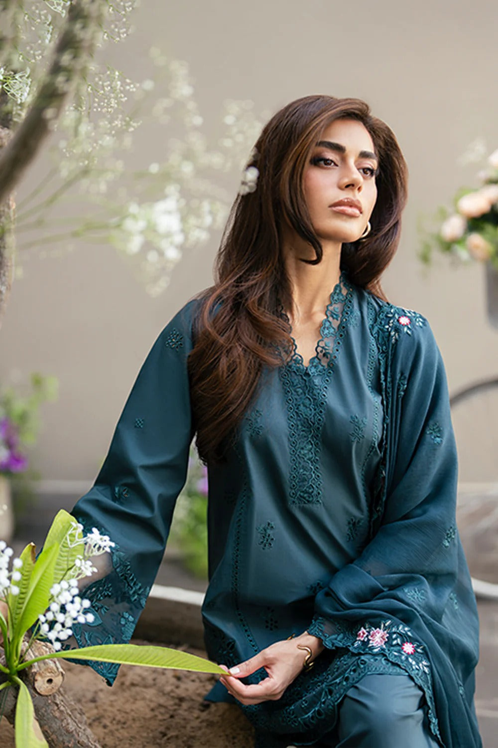 Embroidered Lawn
