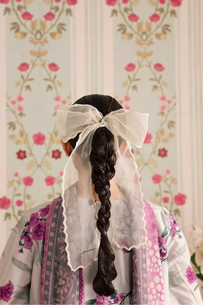 3-Piece Silk Printed Suit