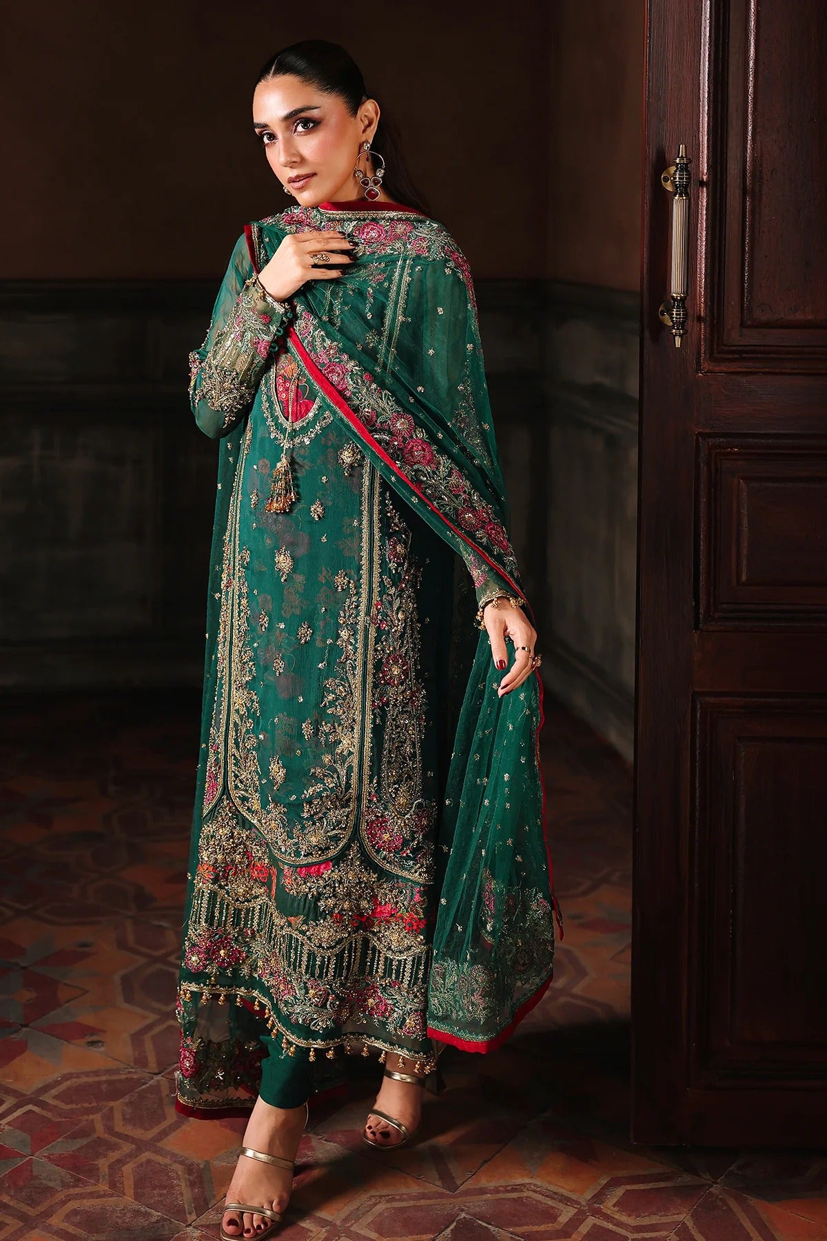 4-PC Charizma Unstitched Luxury Collection