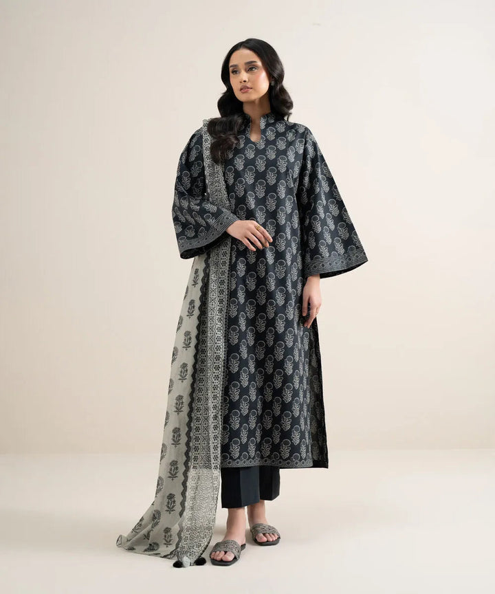 3 Piece - Embroidered Lawn Suit