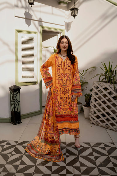Printed Lawn 3pc