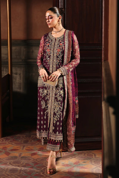 4-PC Charizma Unstitched Luxury Collection