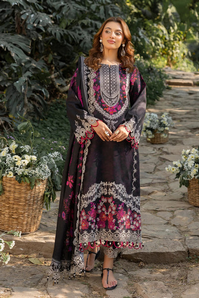 3-PC Embroidered Lawn