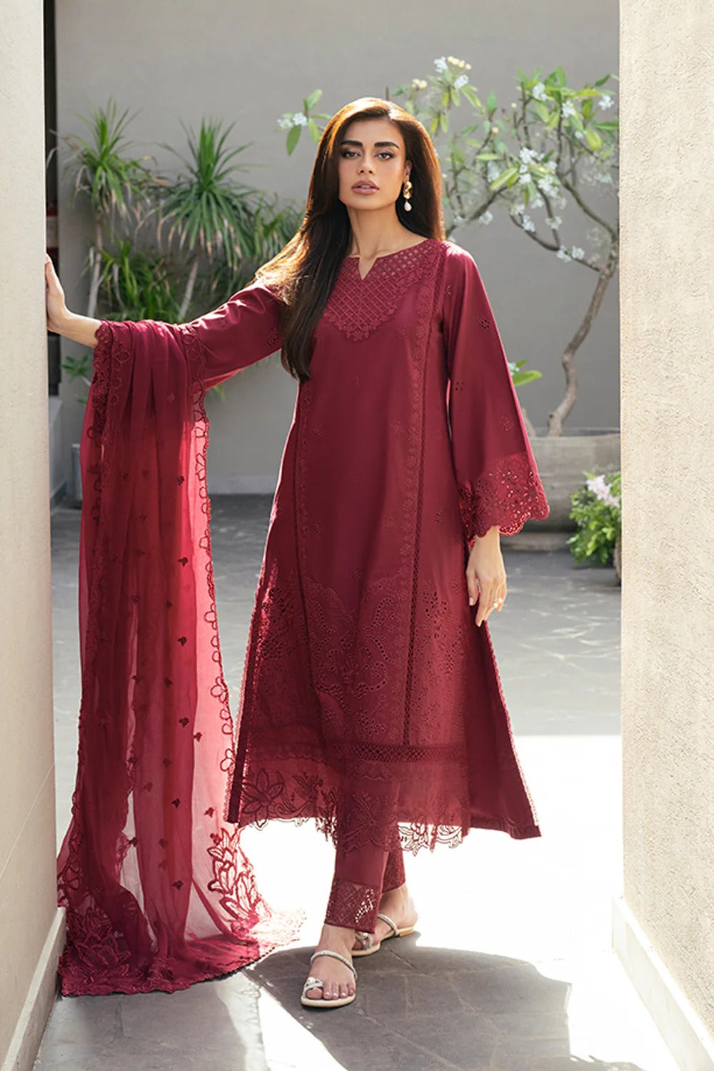 Embroidered Lawn