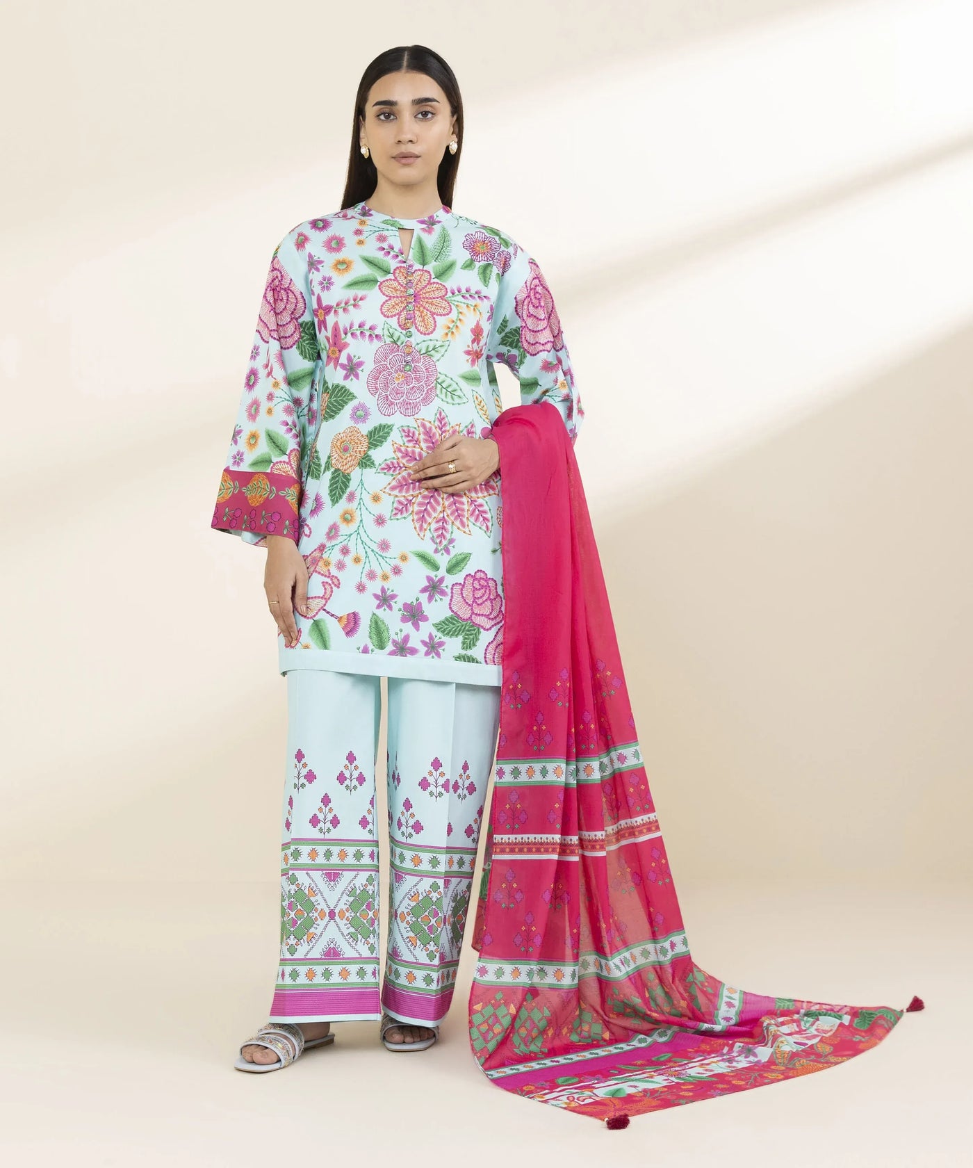 Printed Lawn Suit
