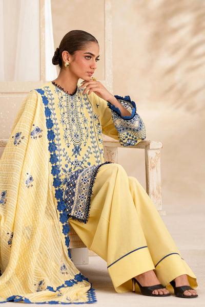 EMBROIDERED LAWN SUIT