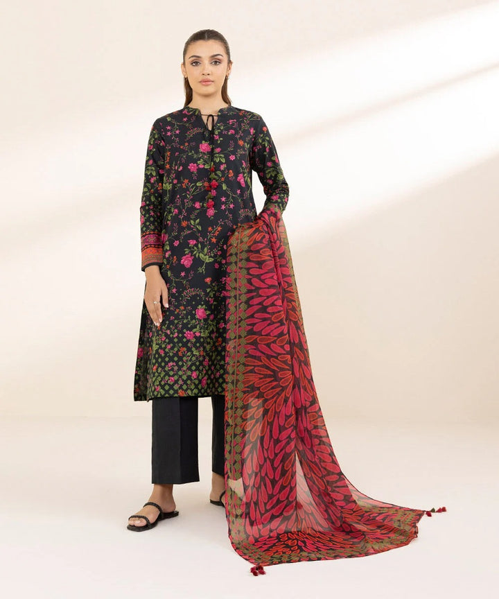 2 Piece - Printed Lawn Suit