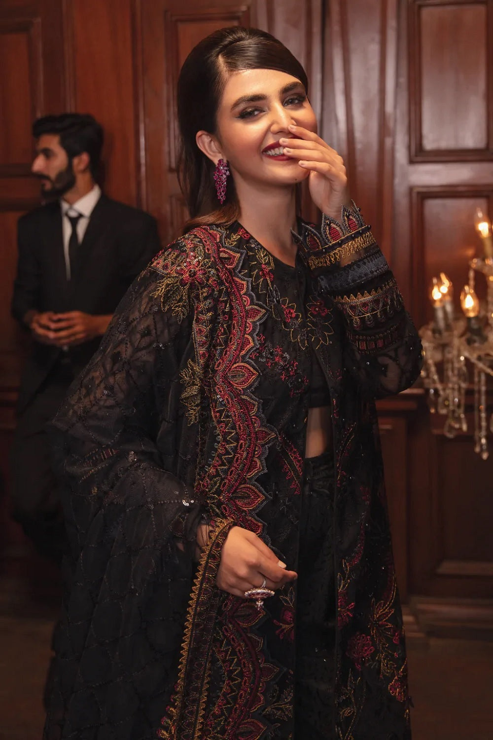 IZNIK LA ROYALE EMBROIDERED NET SUITS