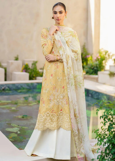 SFL-09 LUMINARY IZNIK EMBROIDERED LAWN SUIT FESTIVE COLLECTION