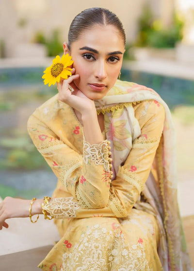 SFL-09 LUMINARY IZNIK EMBROIDERED LAWN SUIT FESTIVE COLLECTION