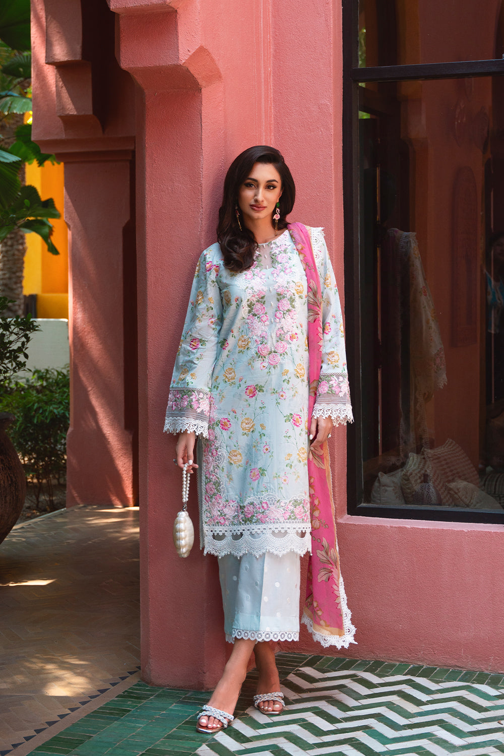 Saira Rizwan luxury lawn Fanny SR-07