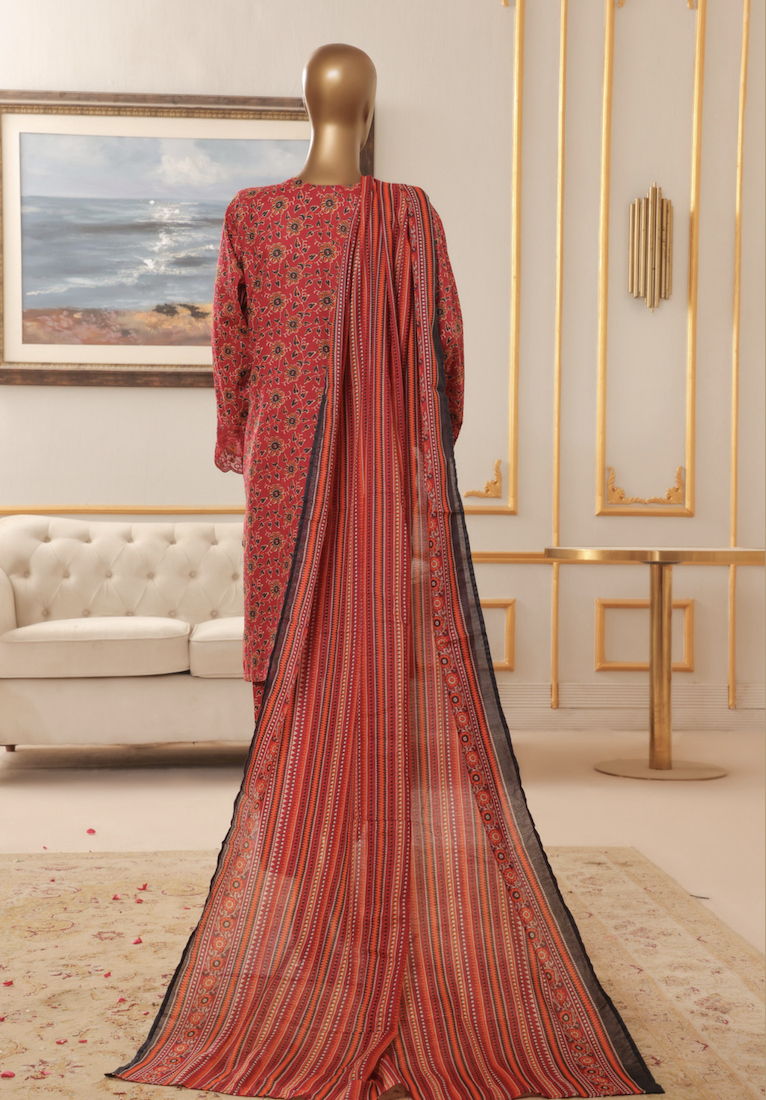 Exclusive chikankari Stitched 3 Piece