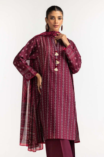 GUL AHMED Printed Lawn Shirt