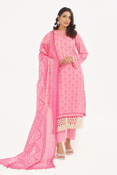 Lacquer Printed Lawn Suit