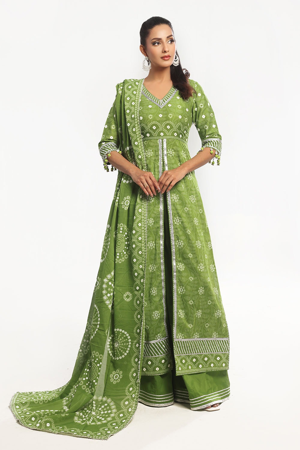 3 Piece Unstitched Lacquer Printed Lawn Suit