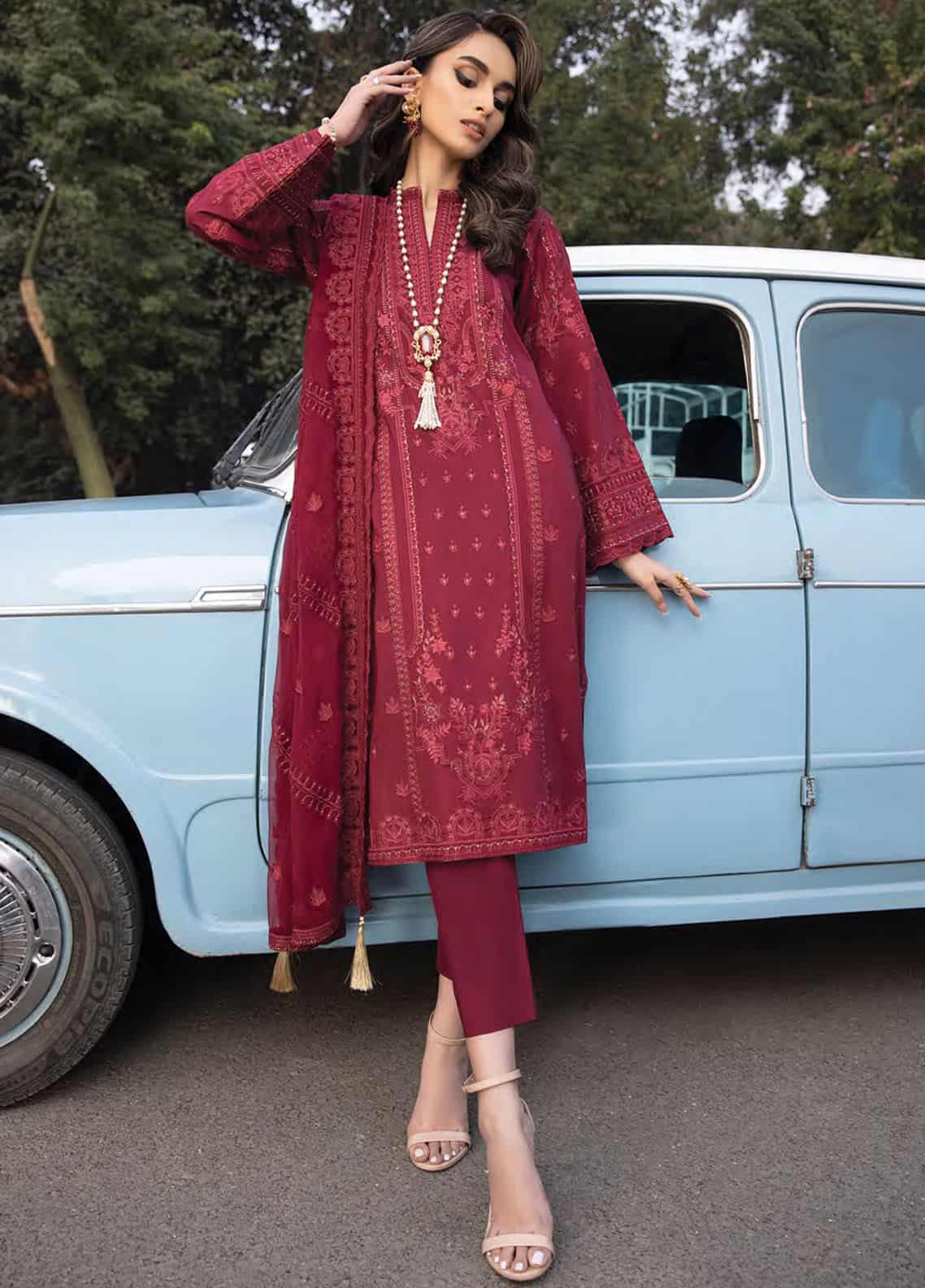 Lakhany Spring Embroidered Lawn LG-RM-0062