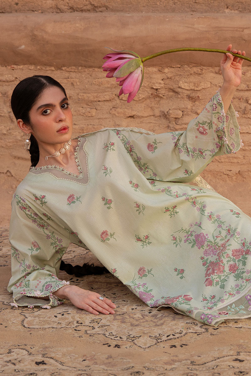 3PC PRINTED LAWN SUIT