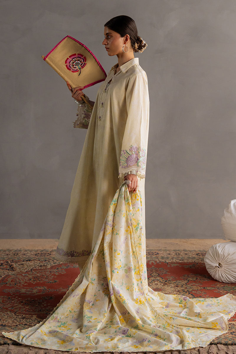 3PC PRINTED LAWN SUIT