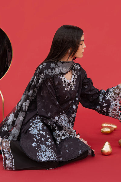 3PC PRINTED LAWN SUIT