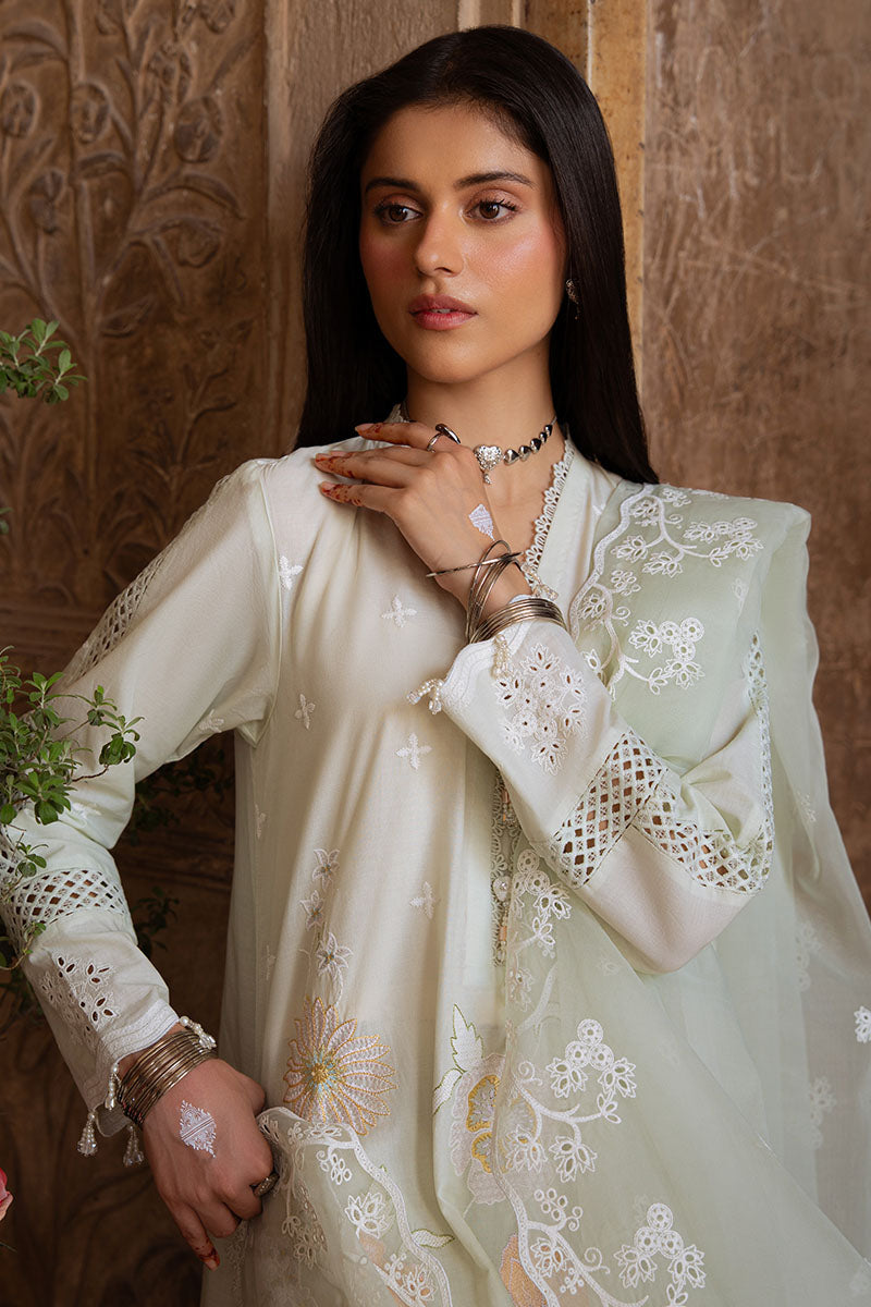 3PC EMBROIDERED LAWN SUIT