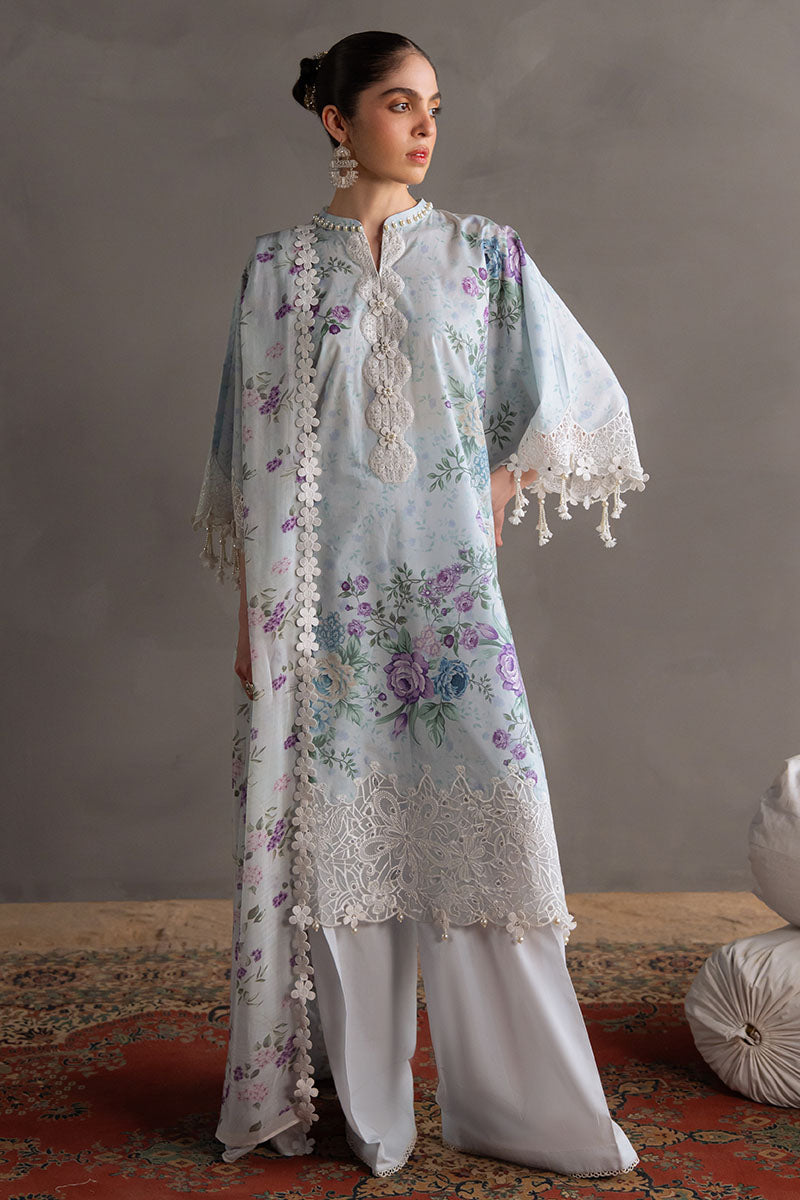 3PC PRINTED LAWN SUIT