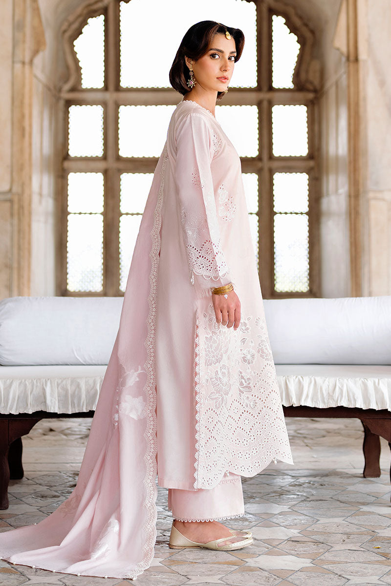 3PC EMBROIDERED LAWN SUIT
