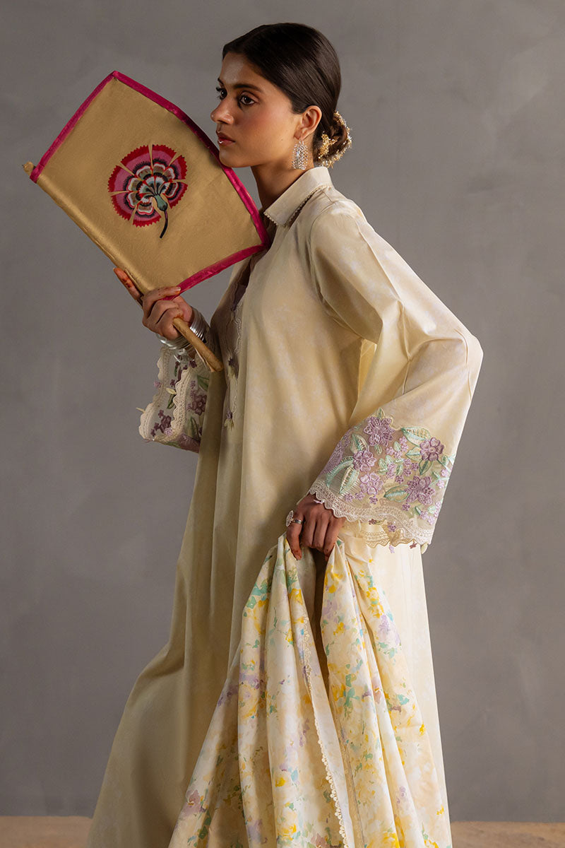 3PC PRINTED LAWN SUIT