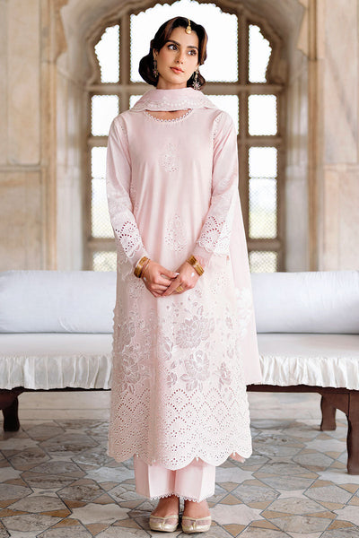 3PC EMBROIDERED LAWN SUIT