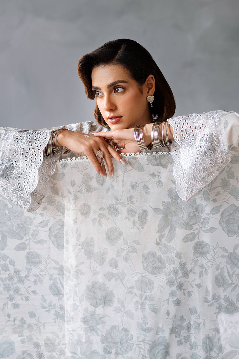 3PC PRINTED LAWN SUIT