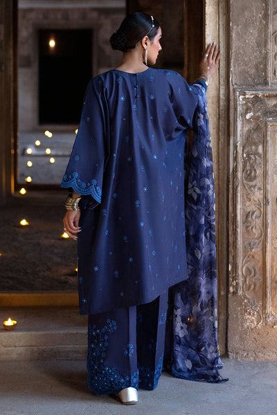 3PC EMBROIDERED LAWN SUIT