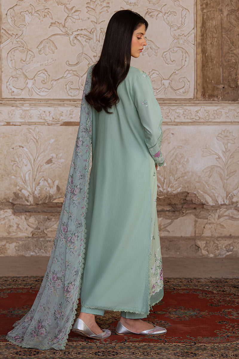 3PC EMBROIDERED LAWN SUIT
