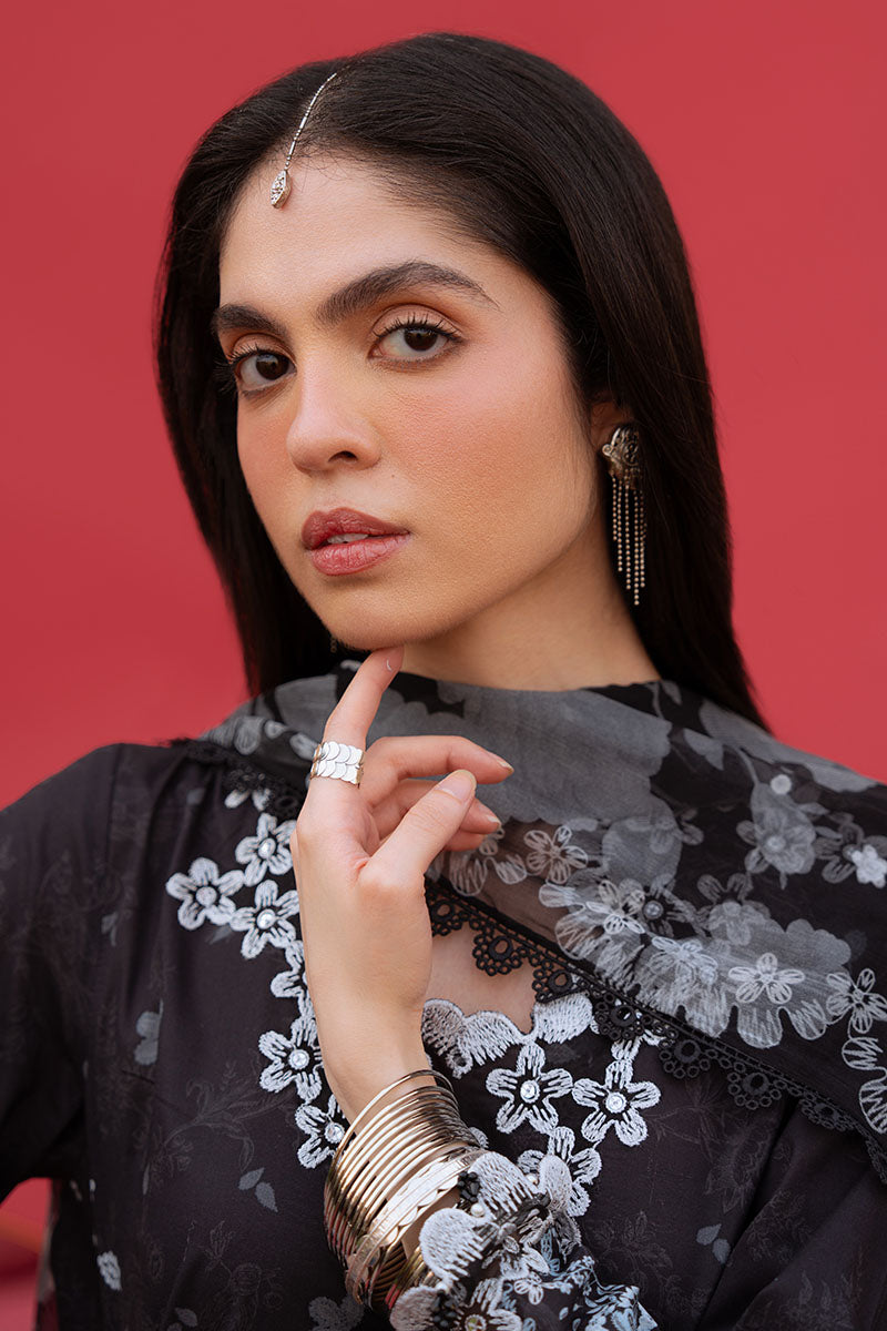 3PC PRINTED LAWN SUIT