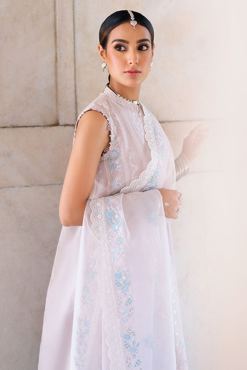 3PC EMBROIDERED LAWN SUIT