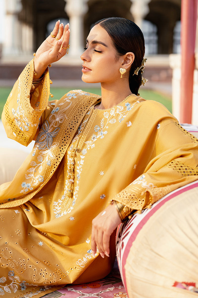 3PC EMBROIDERED LAWN