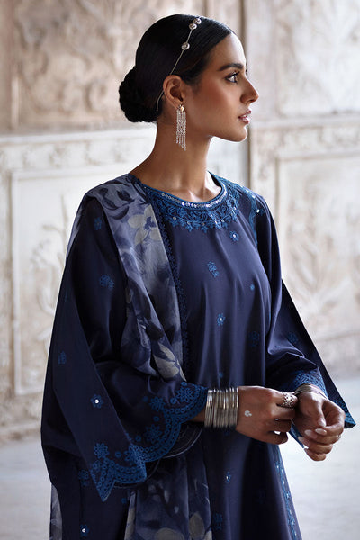 3PC EMBROIDERED LAWN SUIT