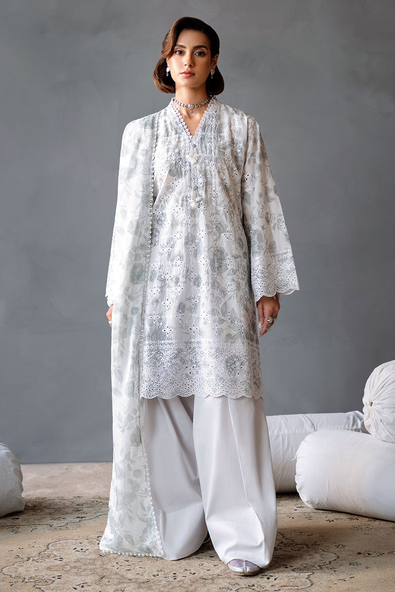 3PC PRINTED LAWN SUIT