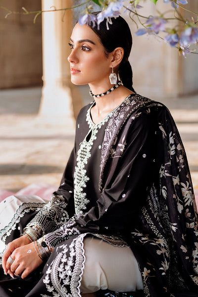 3PC EMBROIDERED LAWN SUIT