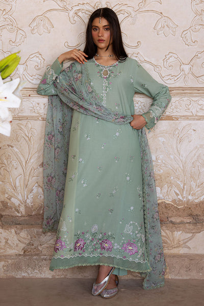3PC EMBROIDERED LAWN SUIT