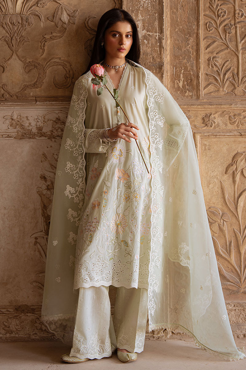 3PC EMBROIDERED LAWN SUIT