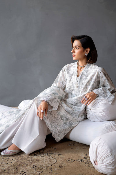 3PC PRINTED LAWN SUIT