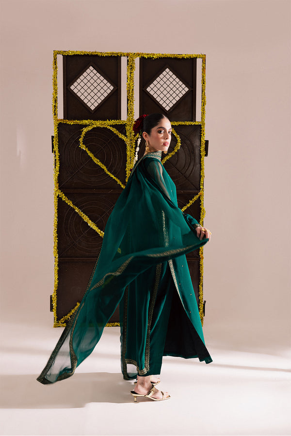 Chiffon and raw silk Dresses
