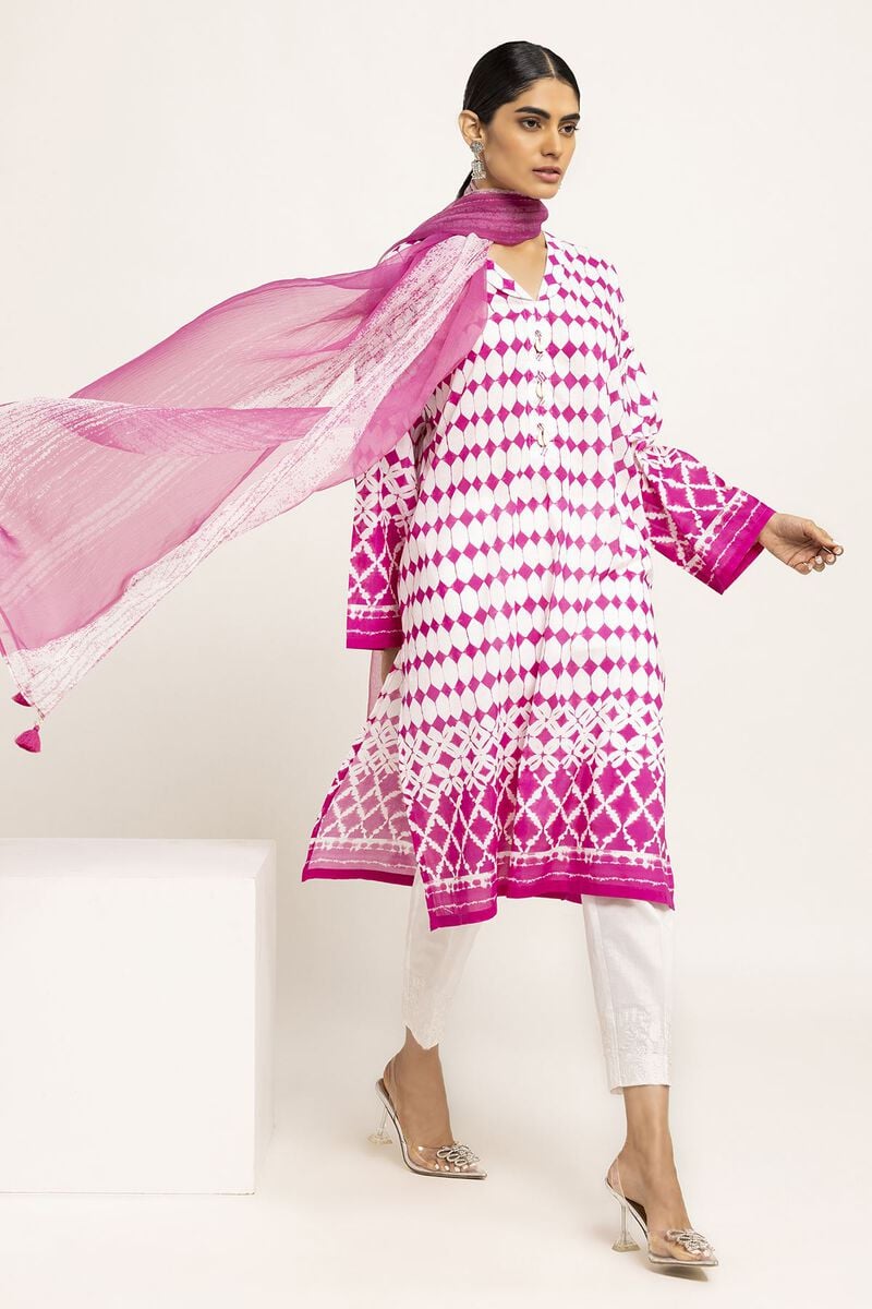 KHAADI Fabrics 2 Piece | Top Dupatta