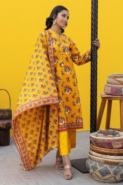 KHAADI UNSTITCHED PRINTED CAMBRIC 2PC