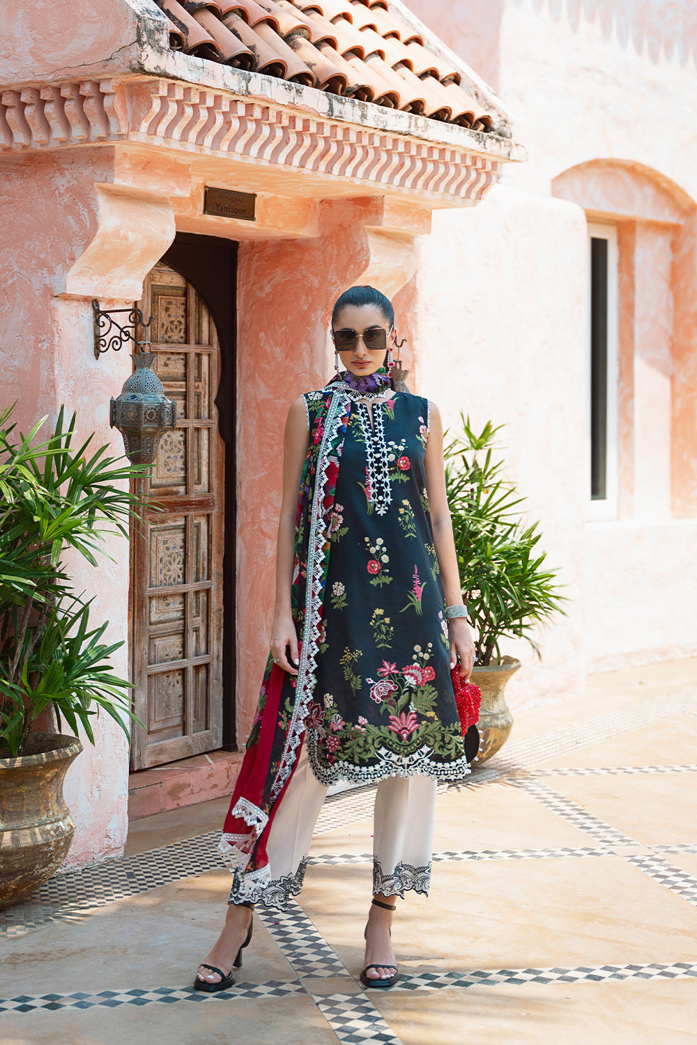 Saira Rizwan luxury lawn Cecil SR-08