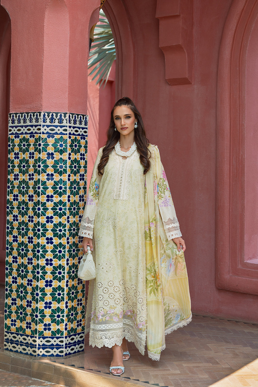 Saira Rizwan luxury lawn Kate SR-05