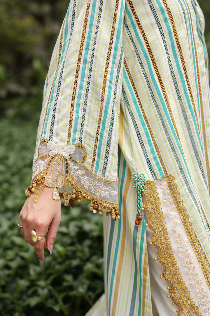 3 Piece Unstitched Embroidered Lawn Suit
