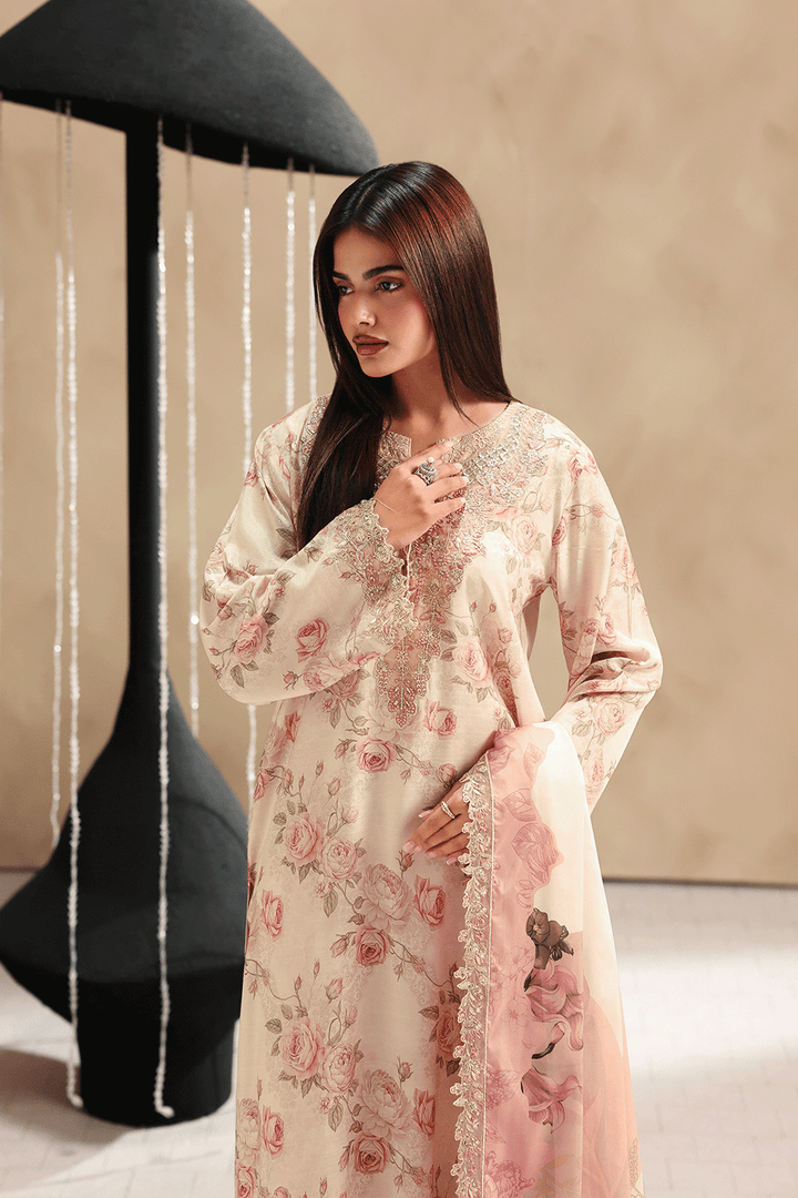 Naqsh Embroidered Rawsilk