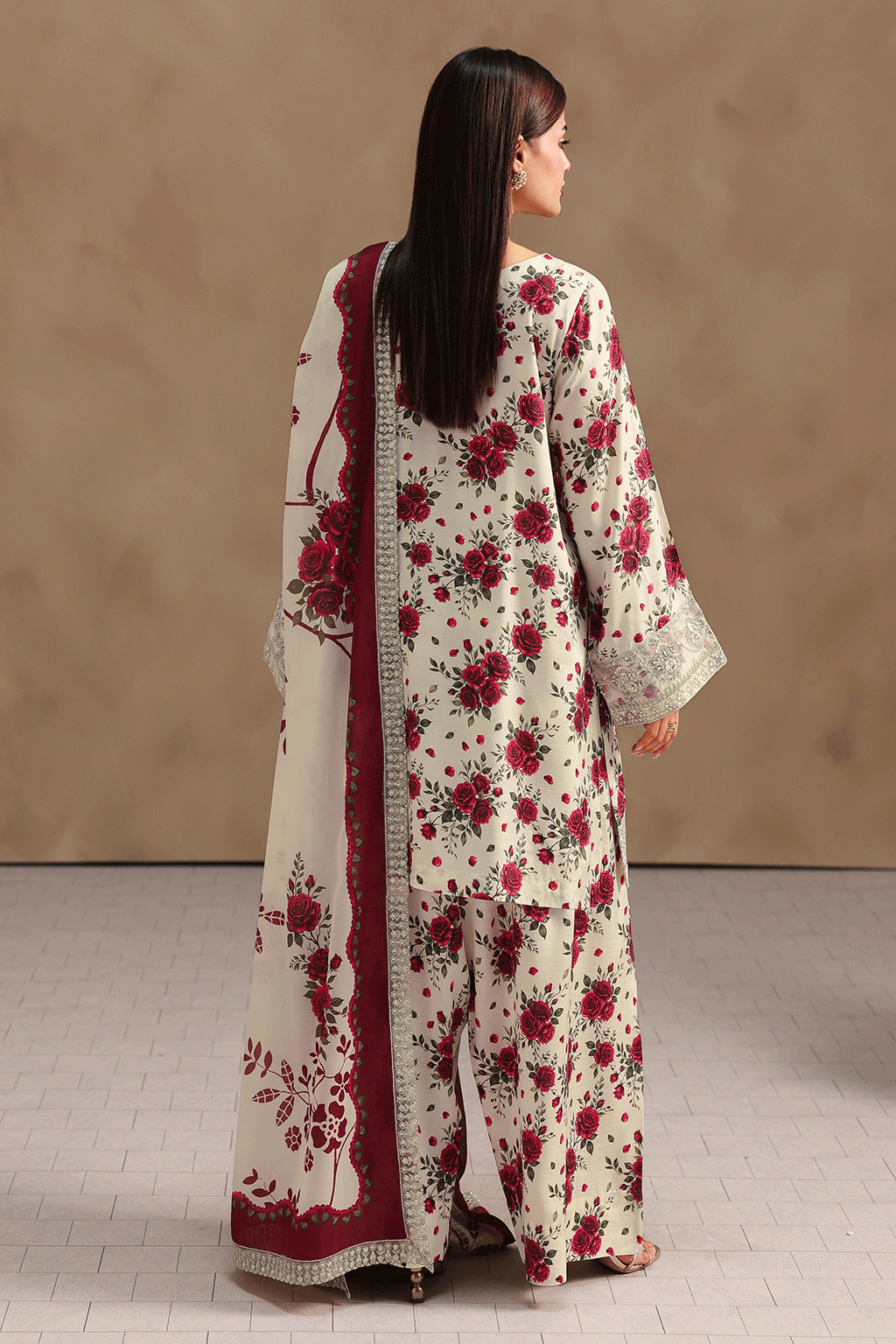 Naqsh Embroidered Rawsilk